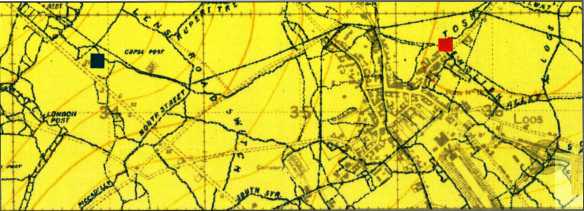 Russell - graves and trench map